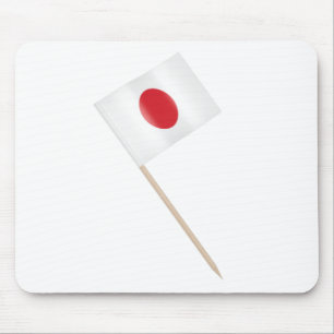 Japanese flag toothpick mouse pad