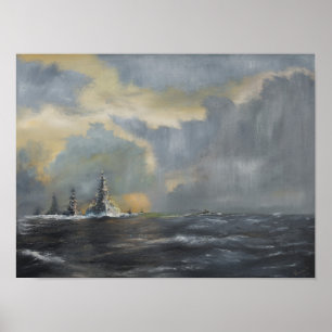 Japanese fleet in Pacific 1942 2013 Poster