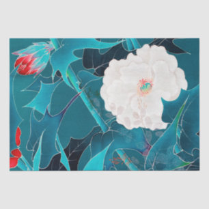Japanese Floral Design Tissue Paper