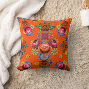 Japanese Floral Pattern  Cushion