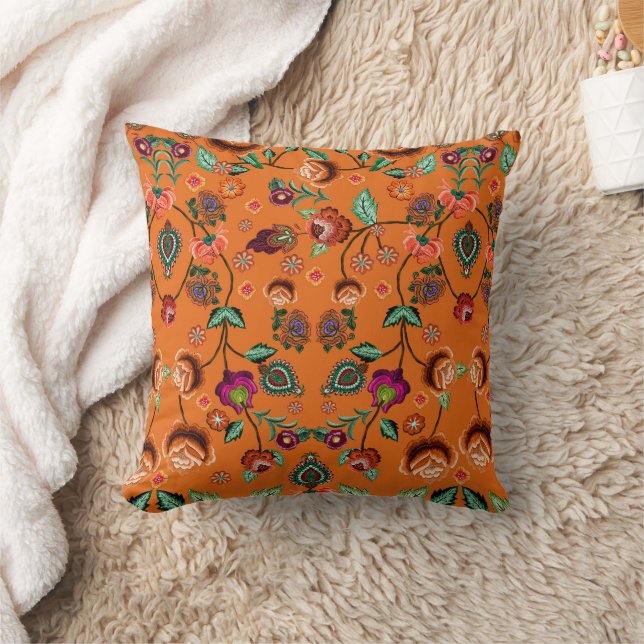 Japanese Floral Pattern  Cushion (Blanket)