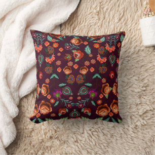 Japanese Floral Pattern  Cushion