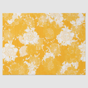 Japanese floral red patterns. tissue paper