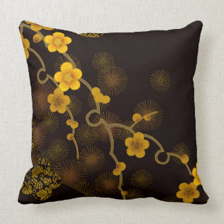 Japanese Flower Design Cushion