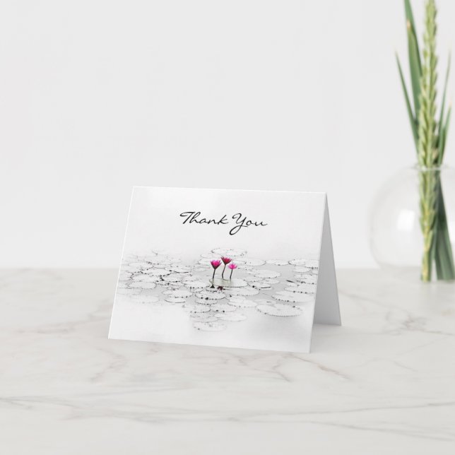 Japanese Folded Thank You Card (Front)