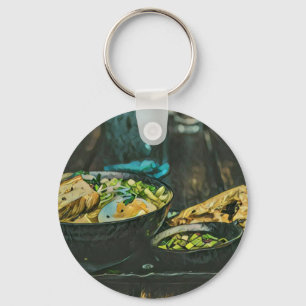 Japanese Food Art Key Ring