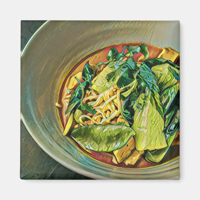 Japanese Food Art Magnet (Front)