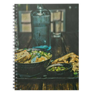 Japanese Food Art Notebook