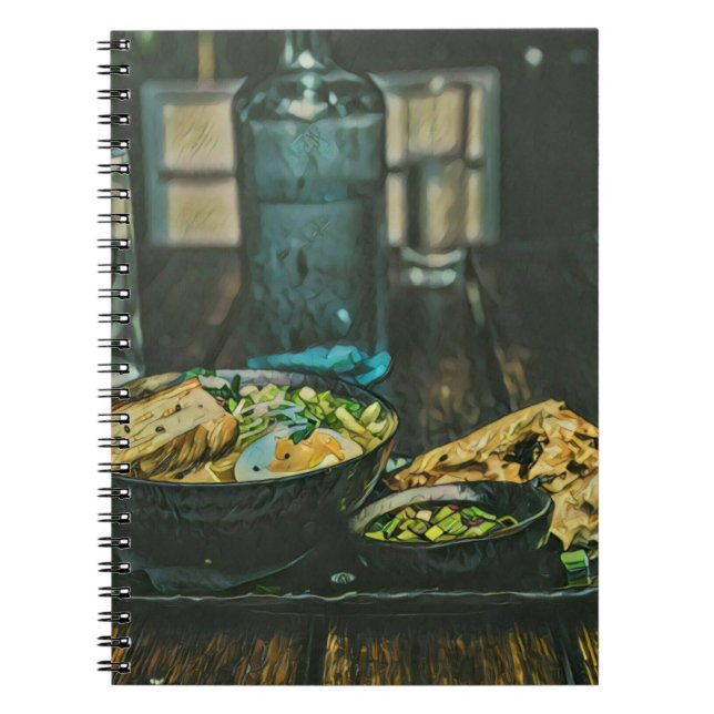 Japanese Food Art Notebook (Front)