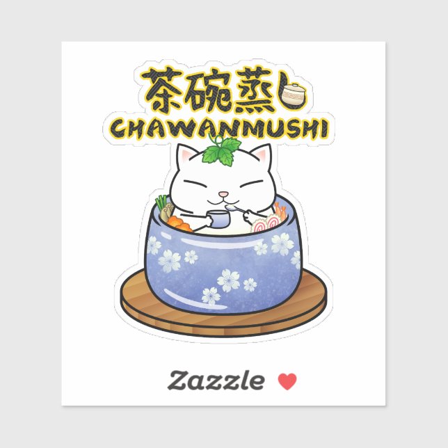 Japanese Food Chawanmushi Cat (Sheet)