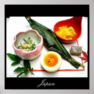 Japanese Food, Images from Japan Poster