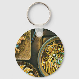 Japanese Food Lovers Gift Key Ring