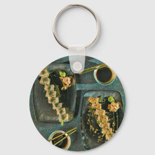 Japanese Food Lovers Gift Key Ring