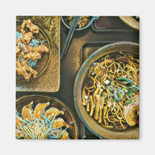 Japanese Food Lovers Gift Magnet
