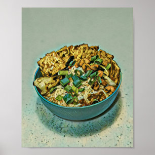 Japanese Food Lovers Gift Poster