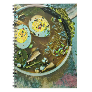 Japanese Food Lovers Notebook