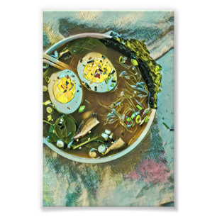 Japanese Food Lovers Photo Print