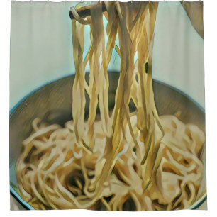 Japanese Food Ramen Lovers Shower Curtain