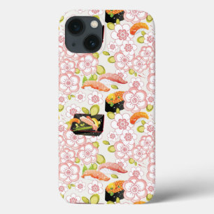 Japanese Food: Sushi Pattern 2 iPhone 13 Case