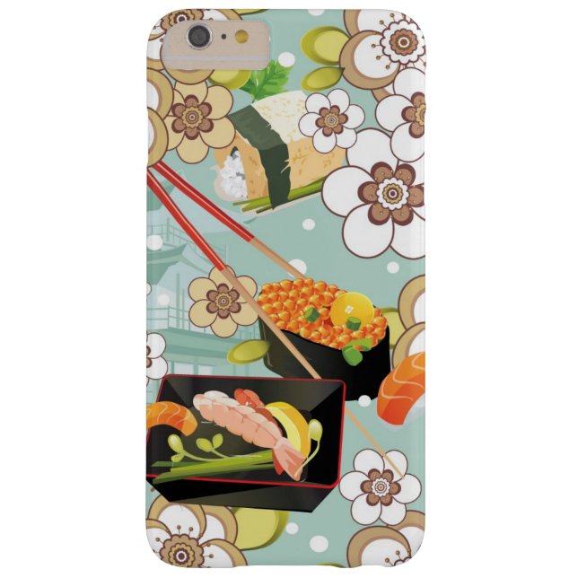 Japanese Food: Sushi Pattern 4 Case-Mate iPhone Case (Back)