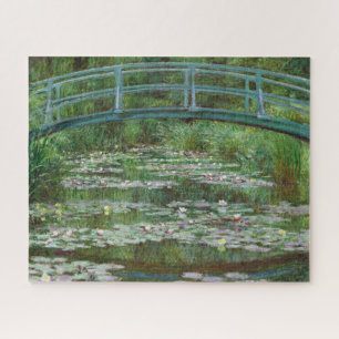 Japanese Footbridge Claude Monet French Art Jigsaw Puzzle