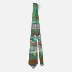 Japanese Footbridge Claude Monet Impressionist Tie