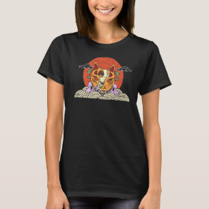 Japanese Fox Kitsune Mask Aesthetic Japanese Fox T-Shirt