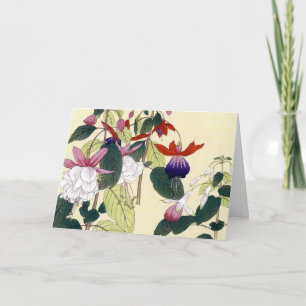 Japanese Fuchsias Card