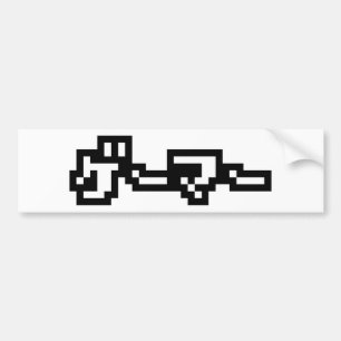 Japanese Gamer ゲーマー Japan Language Nihongo Bumper Sticker