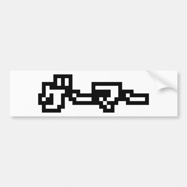 Japanese Gamer ゲーマー Japan Language Nihongo Bumper Sticker (Front)