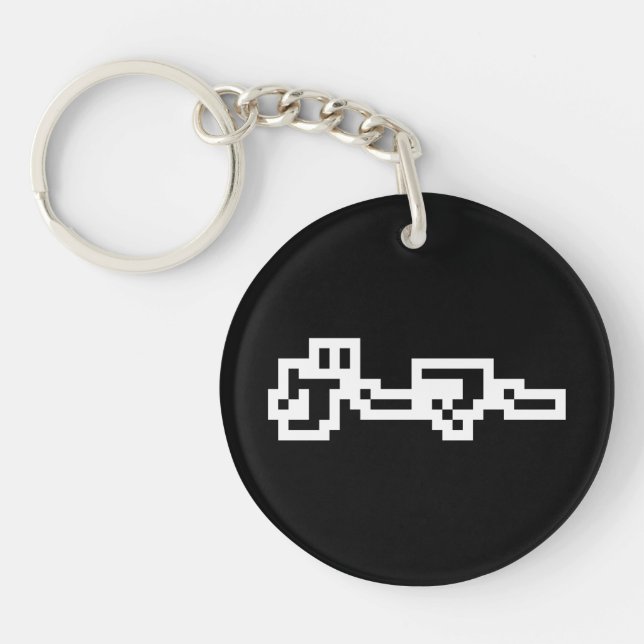 Japanese Gamer ゲーマー Japan Language Nihongo Key Ring (Front)