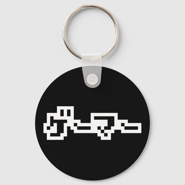 Japanese Gamer ゲーマー Japan Language Nihongo Key Ring (Front)