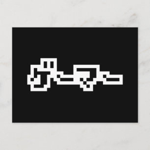 Japanese Gamer ゲーマー Japan Language Nihongo Postcard