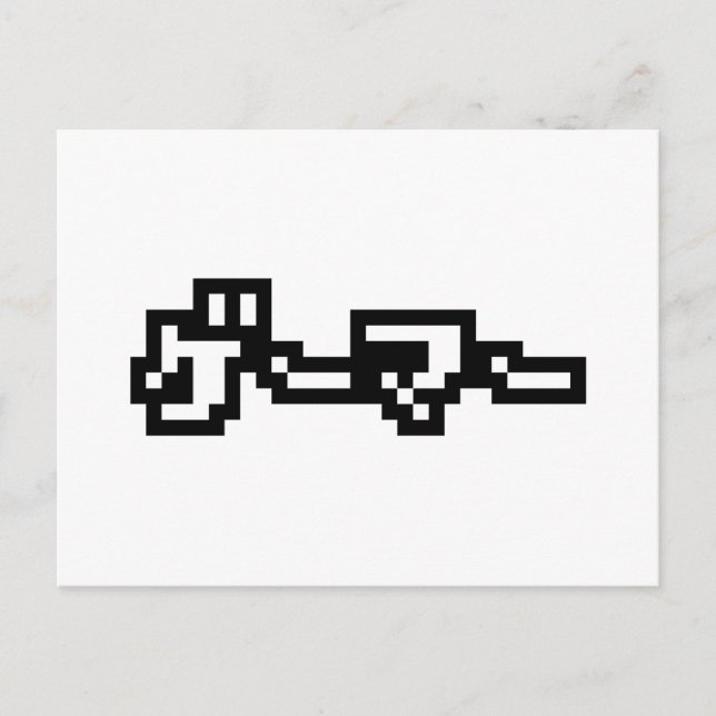 Japanese Gamer ゲーマー Japan Language Nihongo Postcard (Front)