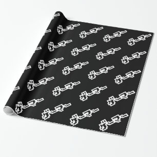 Japanese Gamer ゲーマー Japan Language Nihongo Wrapping Paper