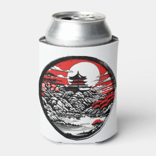 Japanese garden can cooler