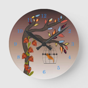 Japanese Garden Clock