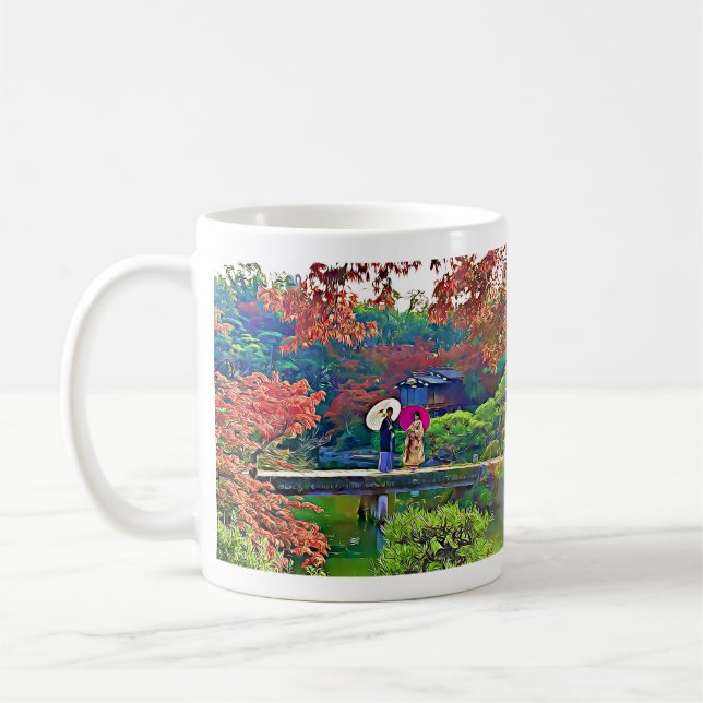 Japanese Garden Coffee Mug (Left)