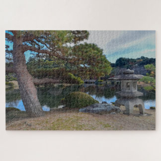 Japanese garden dec jigsaw puzzle