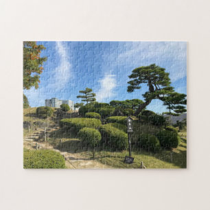 Japanese Garden Hill Jigsaw Puzzle