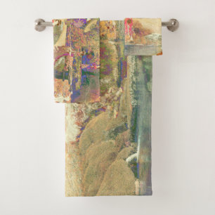 Japanese Garden II / Washed Edition Bath Towel Set