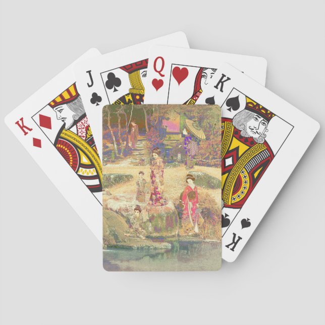 Japanese Garden II / Washed Edition Playing Cards (Back)