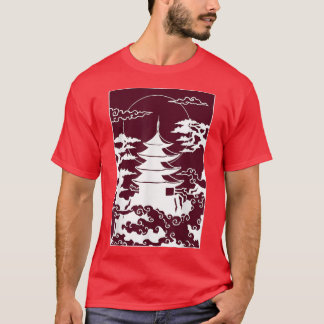 Japanese Garden Japanese Torii Japan Samurai 5 T-Shirt