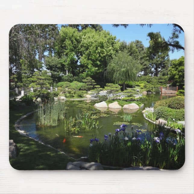 Japanese Garden Koi Pond and Nature Mouse Pad (Front)