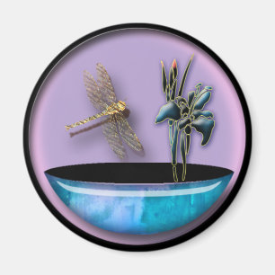 Japanese Garden Magnet