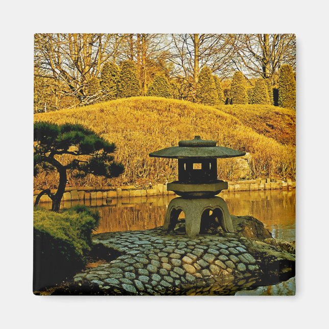 Japanese Garden Magnet (Front)
