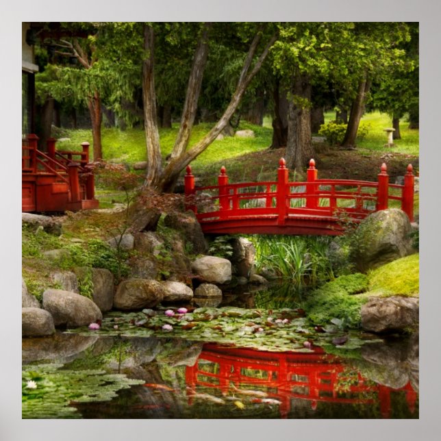 Japanese Garden - Meditation Poster (Front)