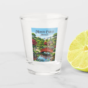 Japanese Garden Monaco Shot Glass