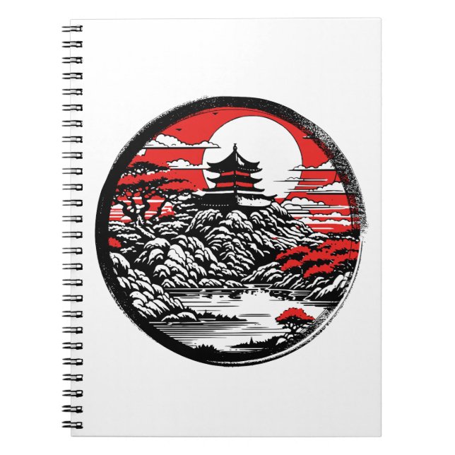 Japanese garden notebook (Front)