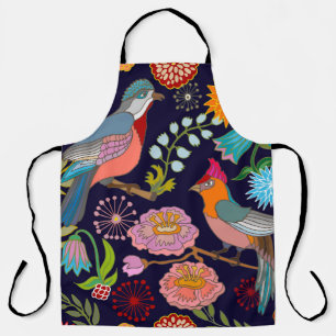 Japanese Garden: Oriental Victorian Seamless Apron